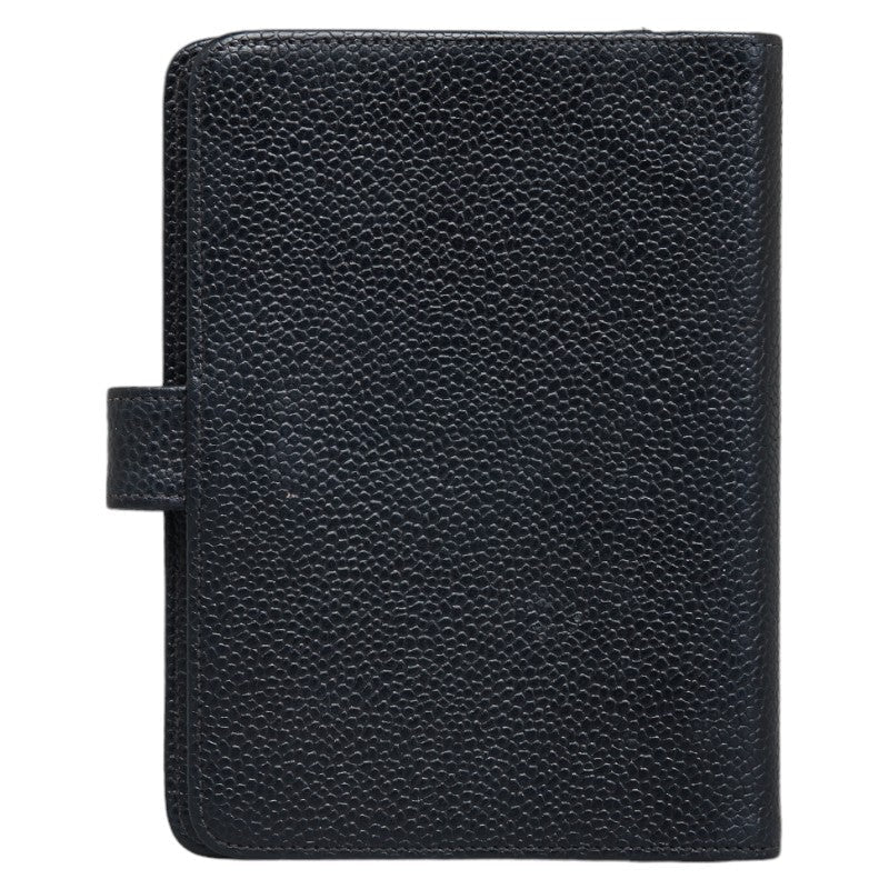 Chanel Coco Handbook Cover Agenda Black Caviar S  CHANEL