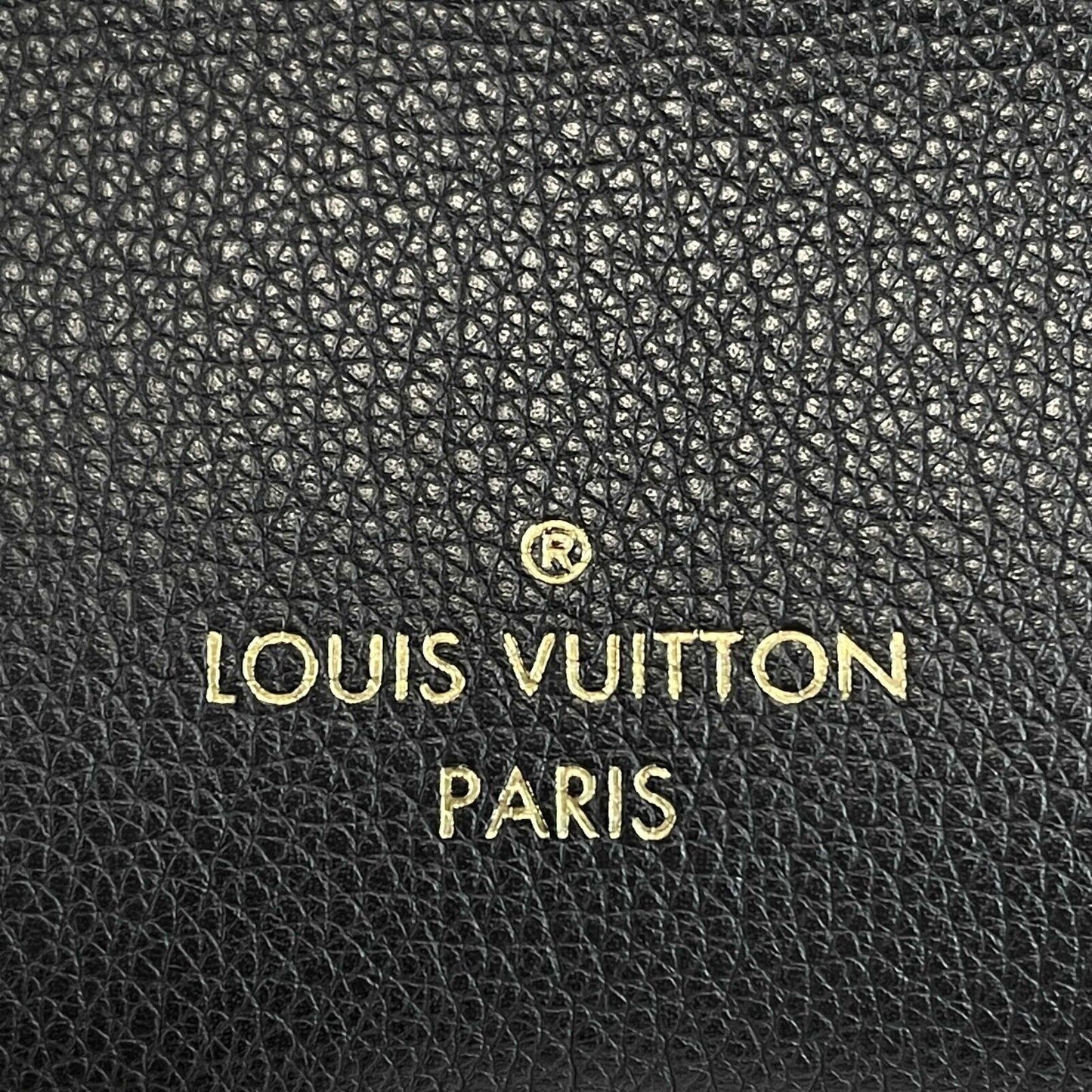 LOUIS VUITTON On My Side Monogram Noir Black Tufting Tote Crossbody Handbag