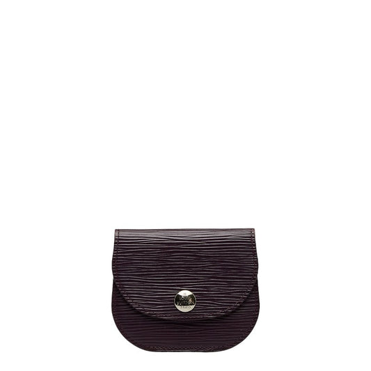 Louis Vuitton Epic Port Monet Acordeon Coin Case M6657K Cassis Pearl Leather  Louis Vuitton