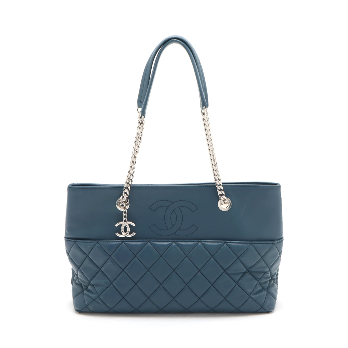 Chanel Matrasse in Chantrotot Bag Navy Silver  23rd