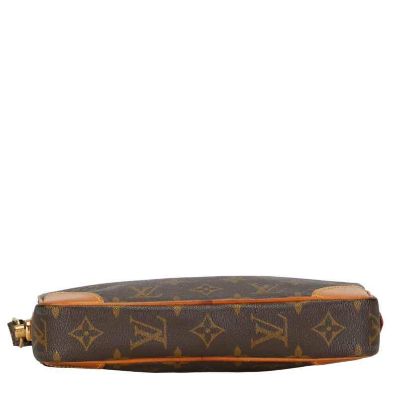 Louis Vuitton Monogram Marly Dragon PM Clutch Backpack M51827 Brown PVC Leather  Louis Vuitton