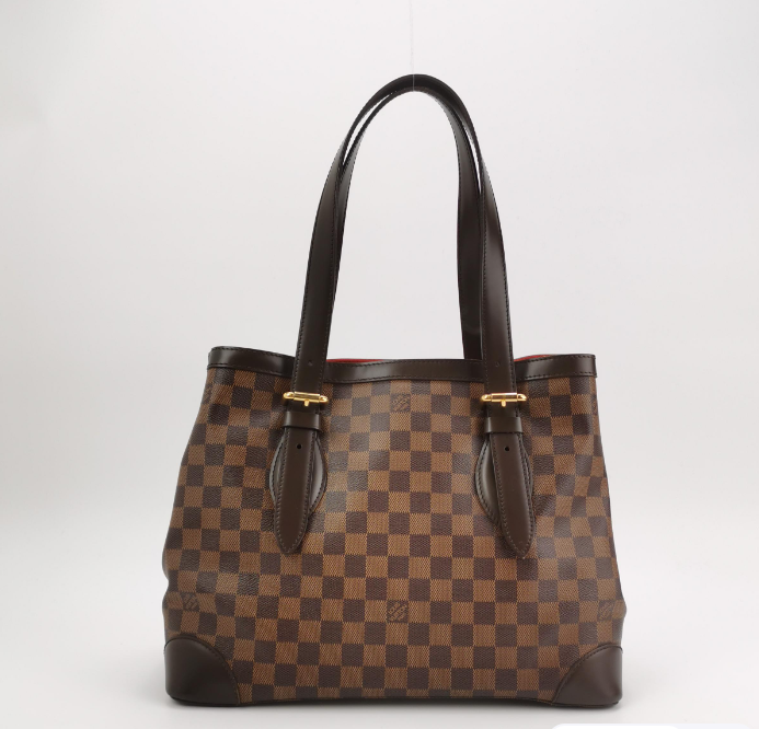 Preloved Louis Vuitton (LV)Hampstead MM Bag Brown 250212781059752
