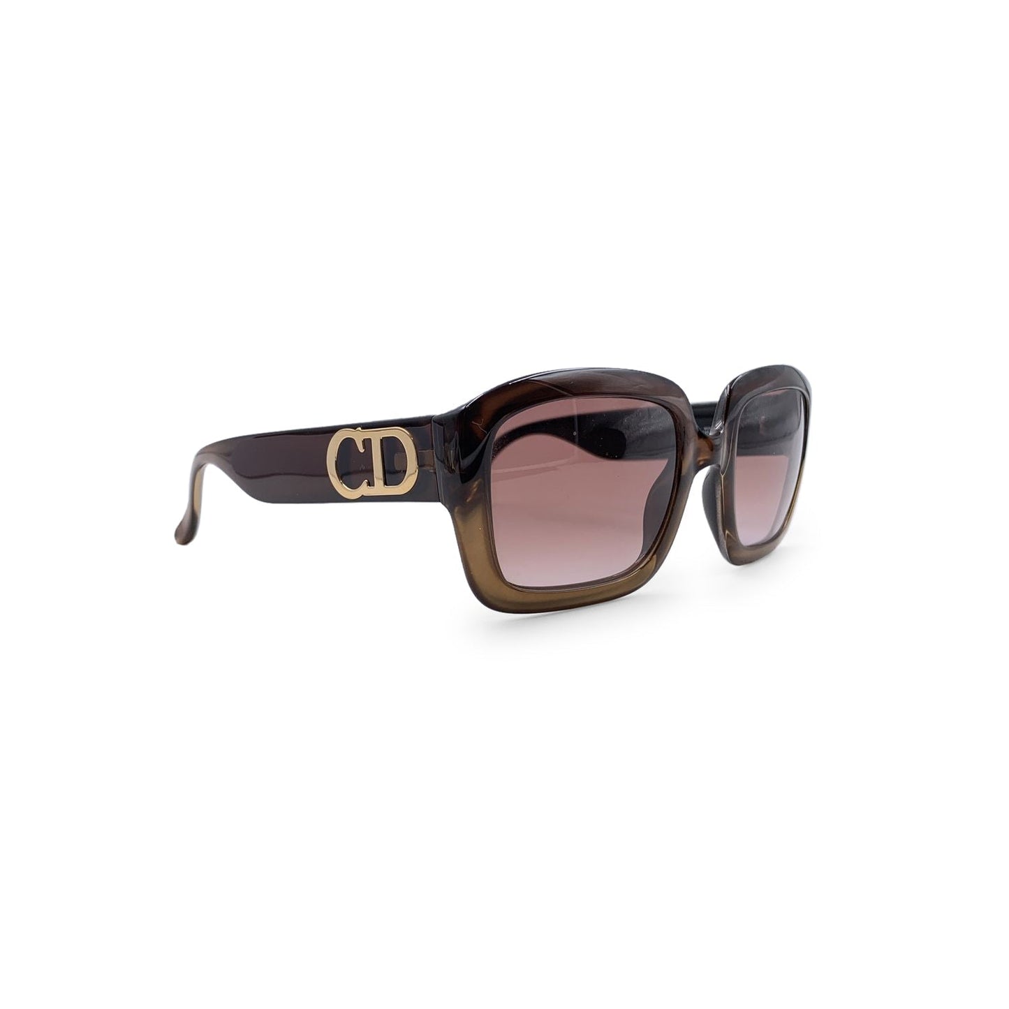 CHRISTIAN DIOR Vintage Brown Sunglasses 2987 10K Optyl 54/22