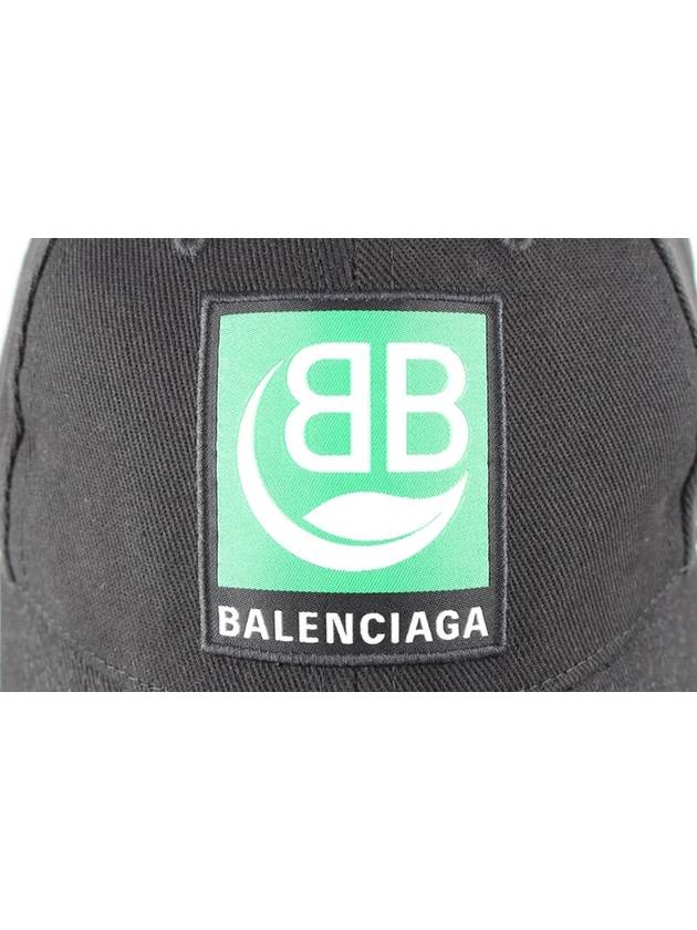 Luxury Balenciaga  BB green logo ball cap L