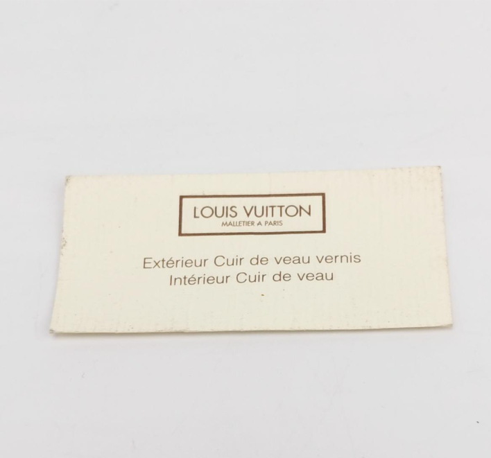 Preloved Louis Vuitton (LV) patent leather Key case wallet cherry color 250107781014831
