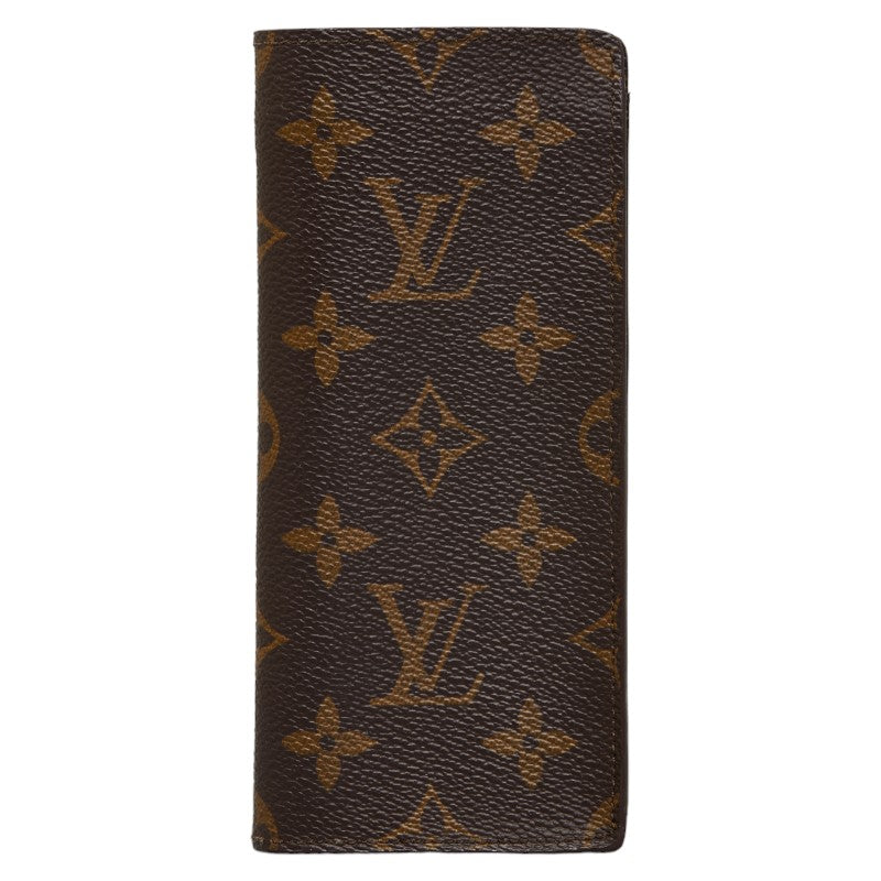 Louis Vuitton Monogram M62962 Porch Leather Brown  in
