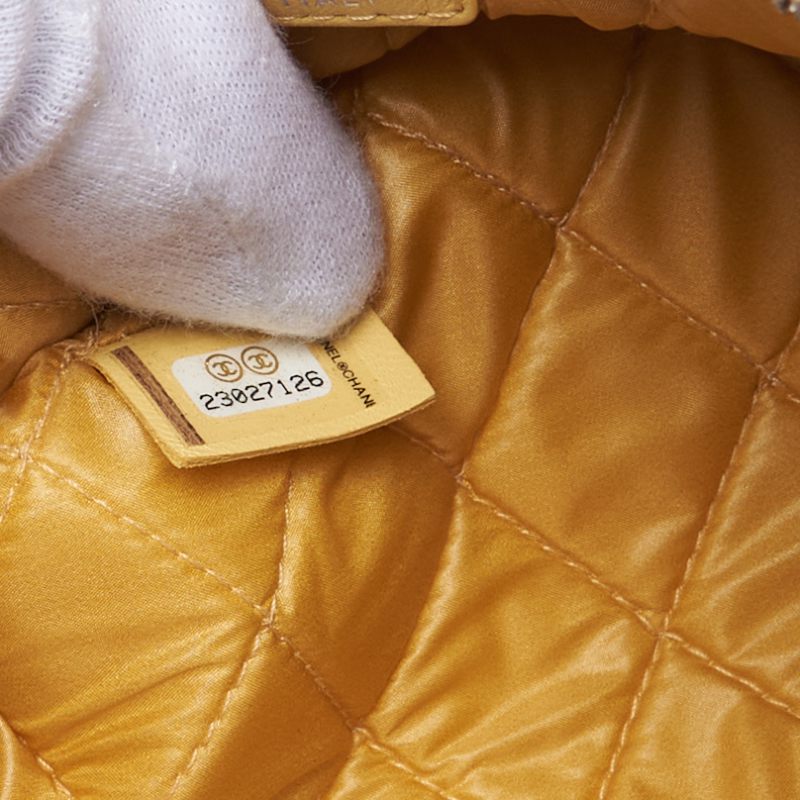 CHANEL 【CHANEL】 Cruise Line CocoHabana Backpack  Yellow (Silver G ) Shoulder Bag Mini Shoulder Bag  Bag Hybrid 【 Ship】 Dutch Shark Online