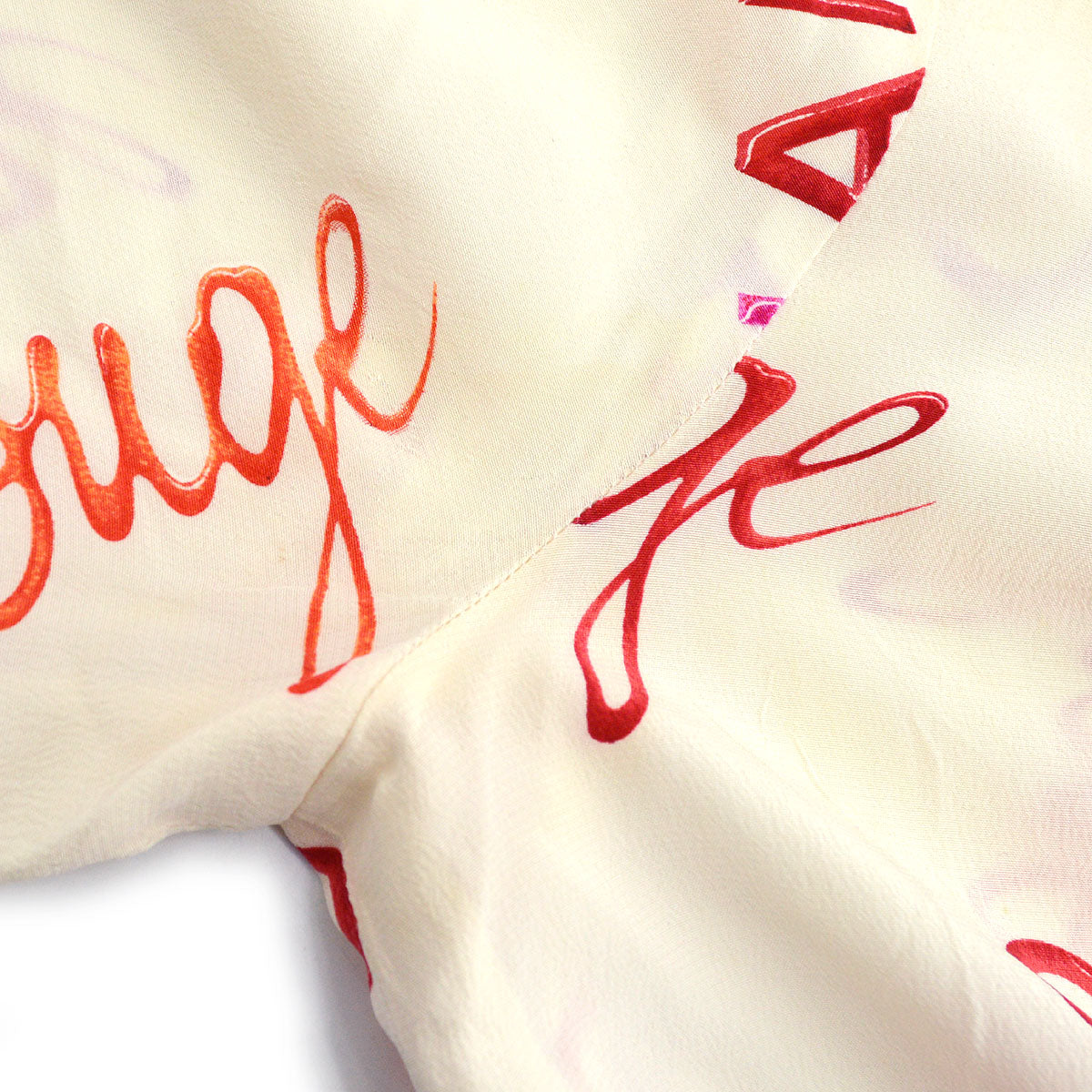 Chanel 1996 Spring logo-print silk T-shirt #40