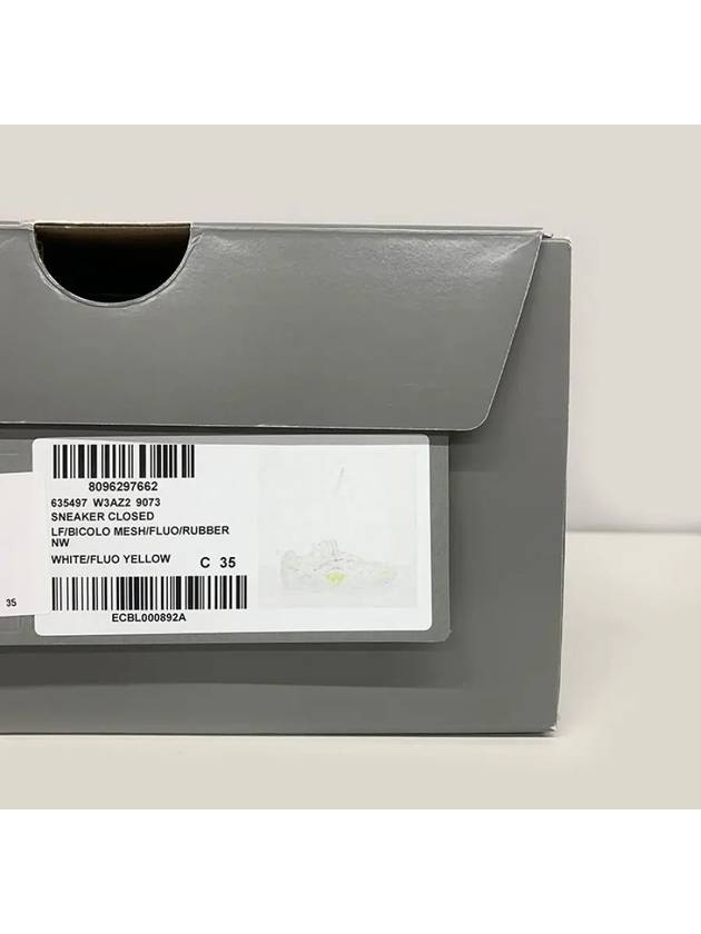 Luxury Balenciaga  Drive Low Top Sneakers Fluo Yellow White
