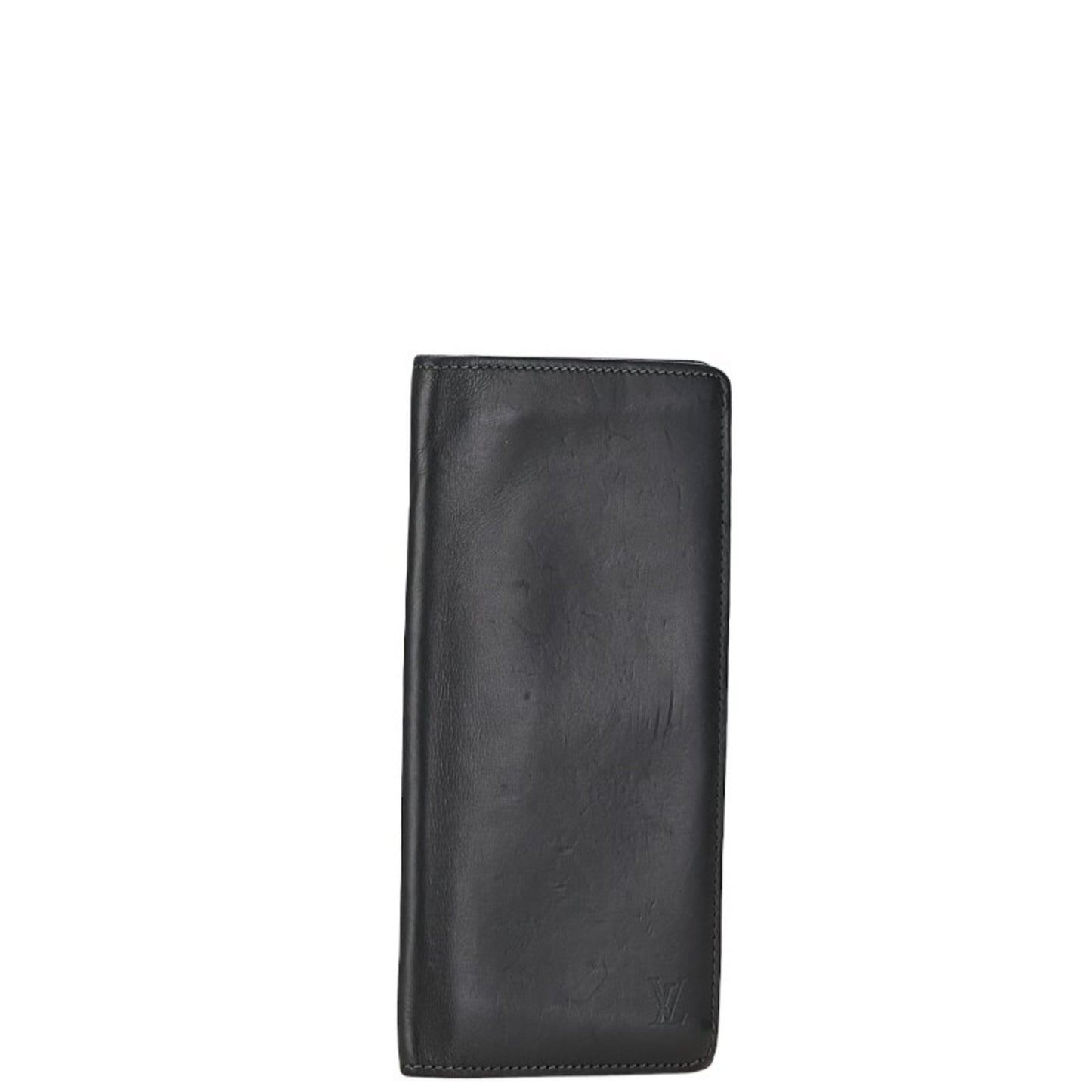 Louis Vuitton Nomad  Noir Leather Long Wallet (Bi-Fold)