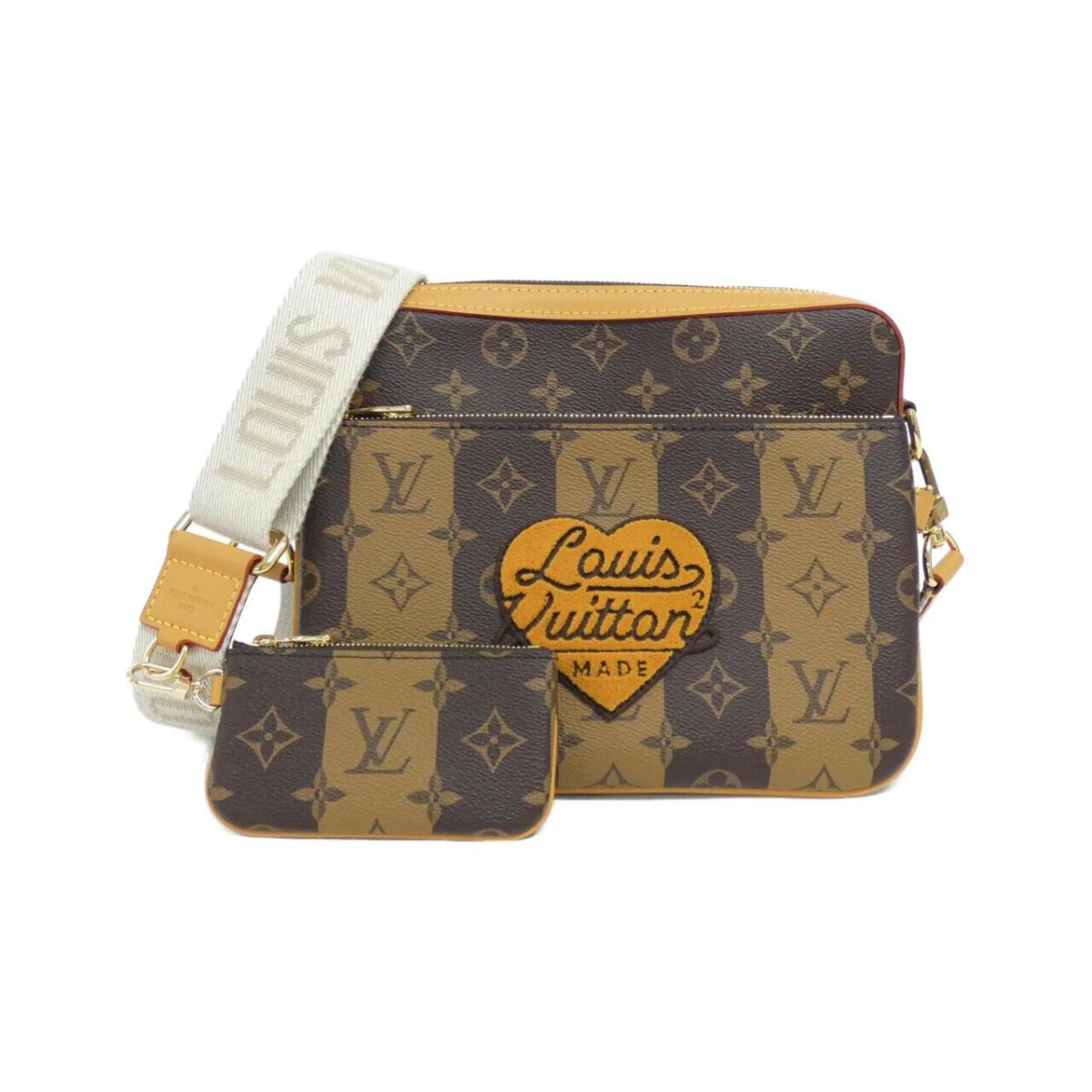 Louis Vuitton Monogram Strip Trio Messenger M45965 Shelter Bag