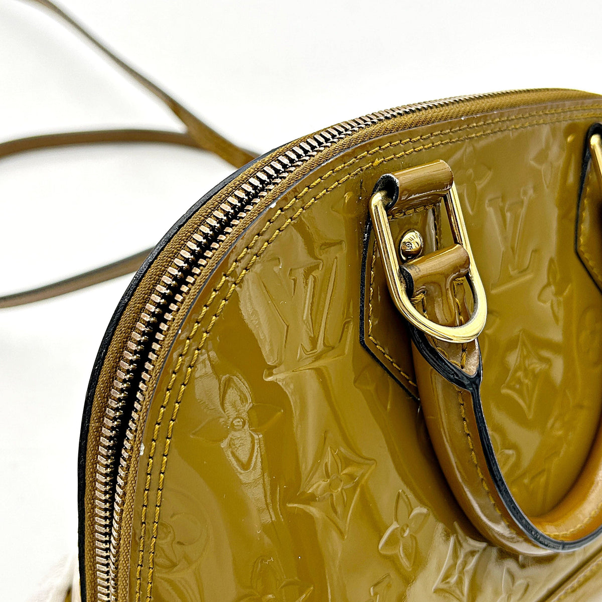 LOUIS VUITTON Vernis Alma BB Vert Olive lv6659bs
