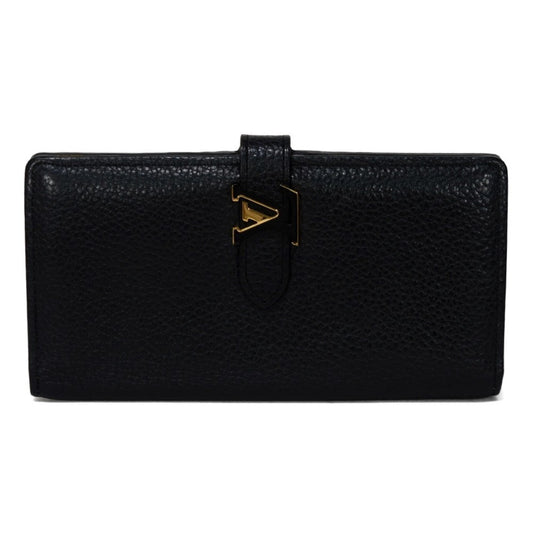 Louis Vuitton Camel Noir Leather Coin Purse/Coin Case