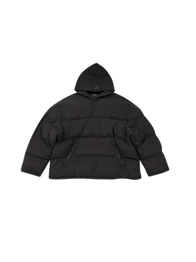 Luxury Balenciaga  Sporty B Hooded Padding Black