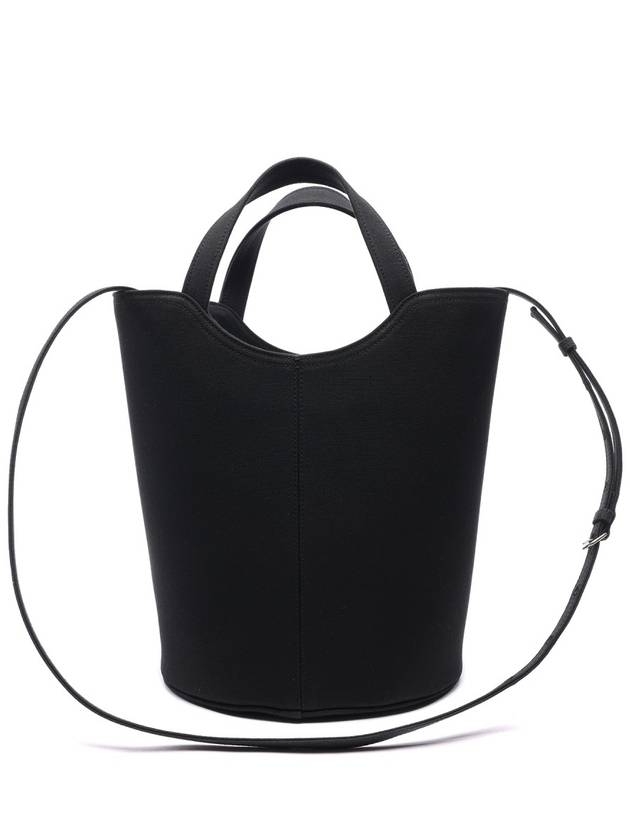 Luxury Balenciaga  Wave Logo Medium Tote Bag Black