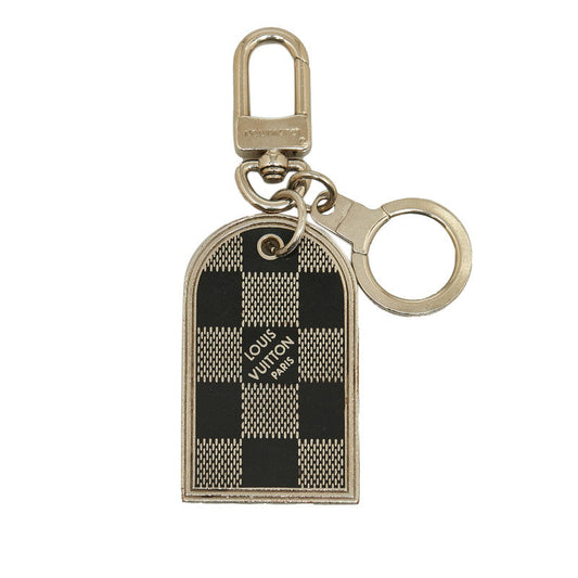 Louis Vuitton Louis Vuitton Louis Vuitton Louis Vuitton M65770 Silver Metal Men's Bag Charm Address Port Clerk
