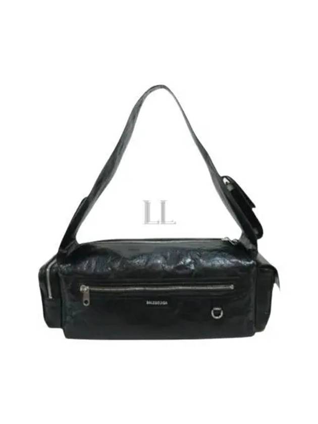 Luxury Balenciaga  Superbusy Small Sling Bag Black