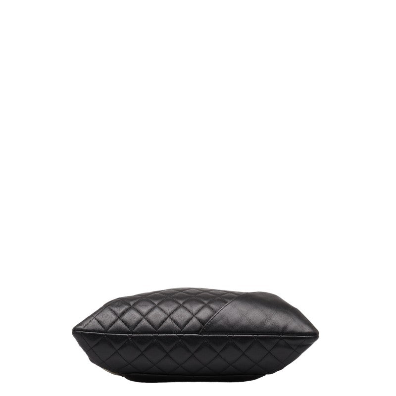 Chanel Matras Combo Line Coca-Cola Handbag Tote Bag Black White Leather  CHANEL