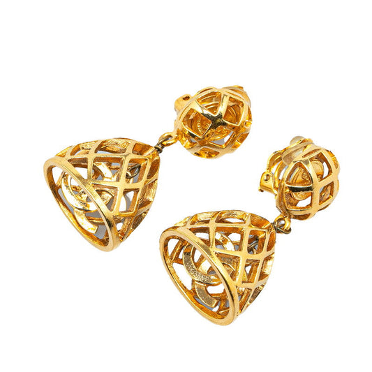 Chanel Birds Motif Coco  Earrings G   Chanel