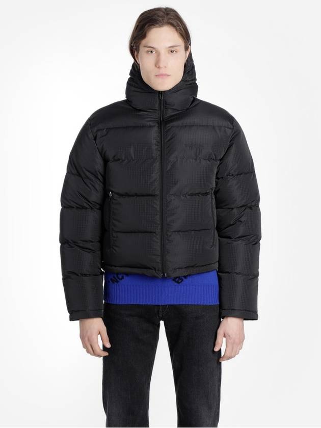 Luxury Balenciaga  Quilt Short Padding Black