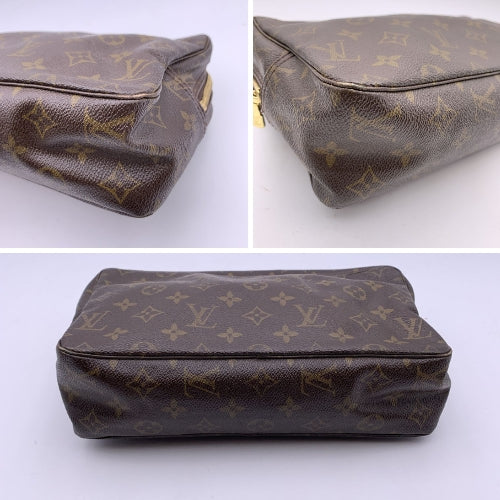 LOUIS VUITTON Vintage Monogram Toiletry Trousse 28 Cosmetic Bag