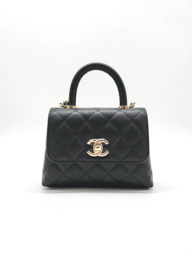 Coco Handle Mini Bag Black Chanel