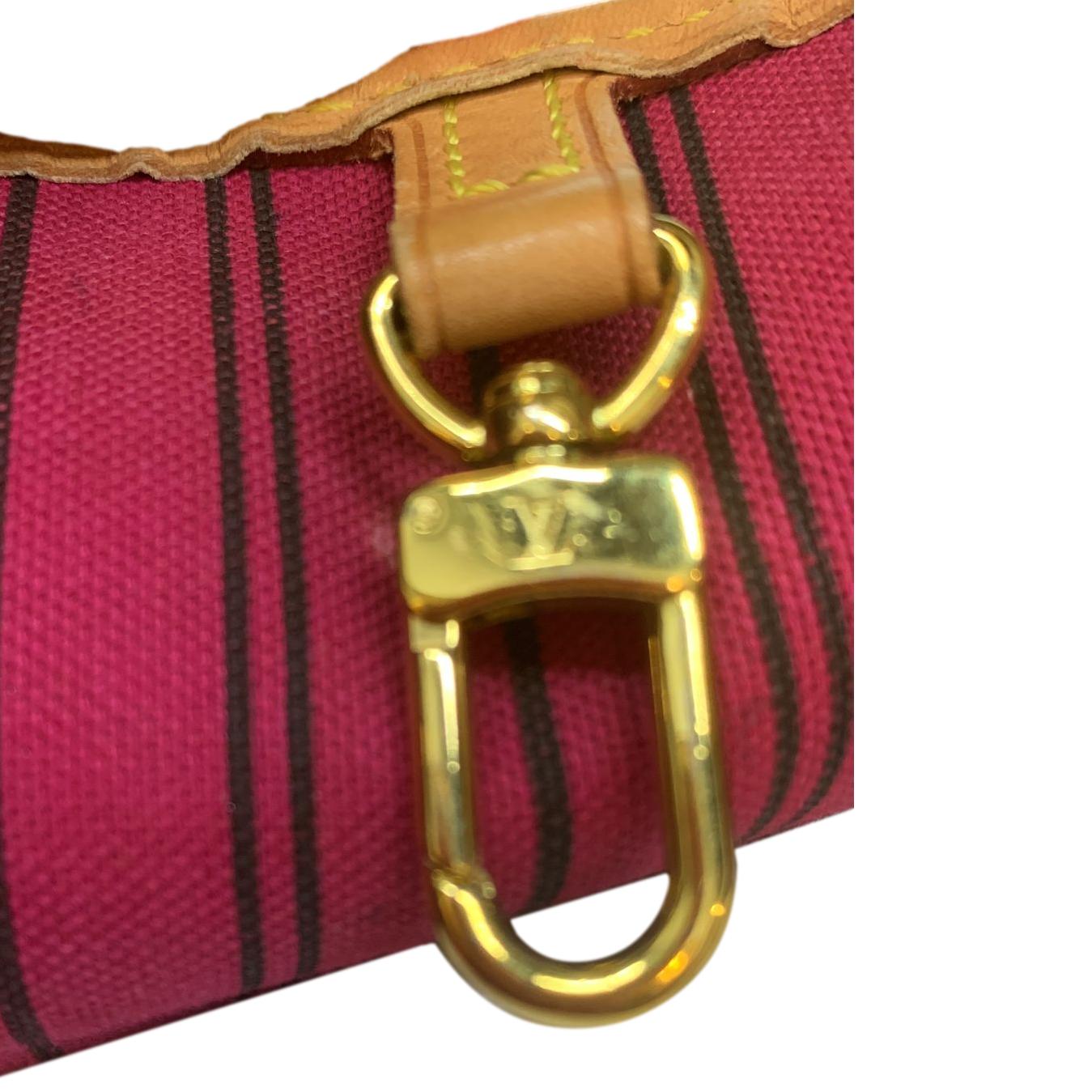 LOUIS VUITTON Neverfull MM Monogram Canvas Tote Bag Brown