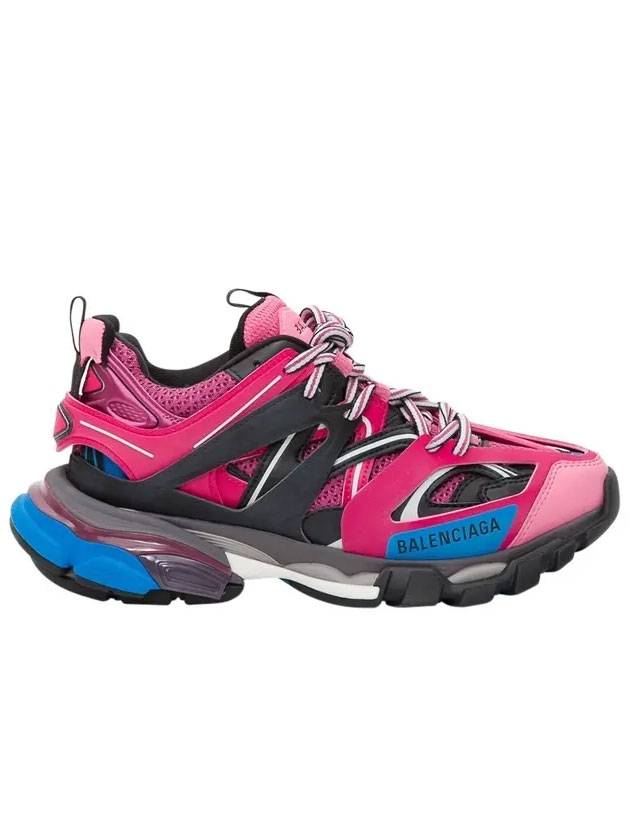 Luxury Balenciaga  Track Low Top Sneakers Blue Pink