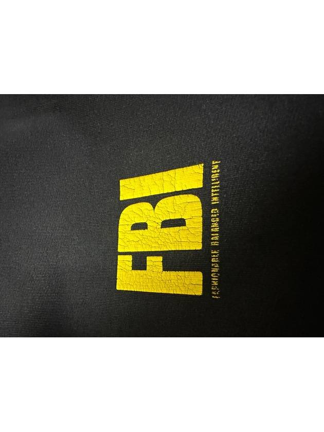 Luxury Balenciaga  FBI Tiger Logo Reversible Hoodie 110