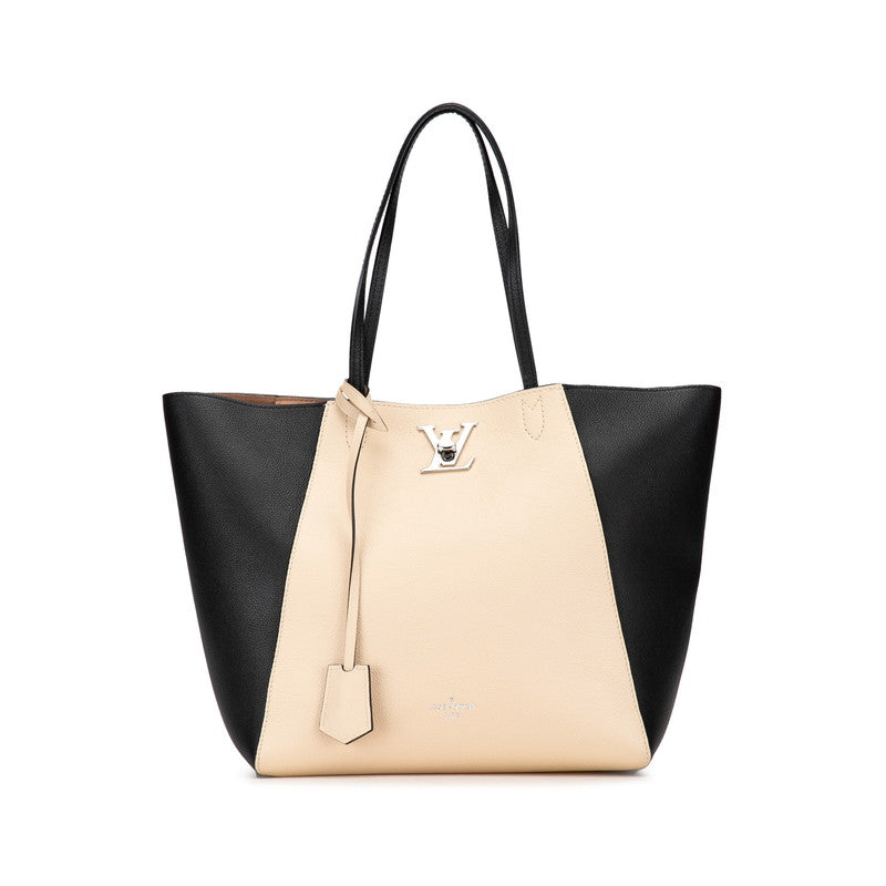 Louis Vuitton Locky Caba M42289 Vanilla Noir Black Grey  Leather  Louis Vuitton