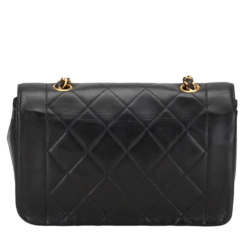 Chanel Matrasse Diana 25 Chain Shoulder Bag Black   Chanel