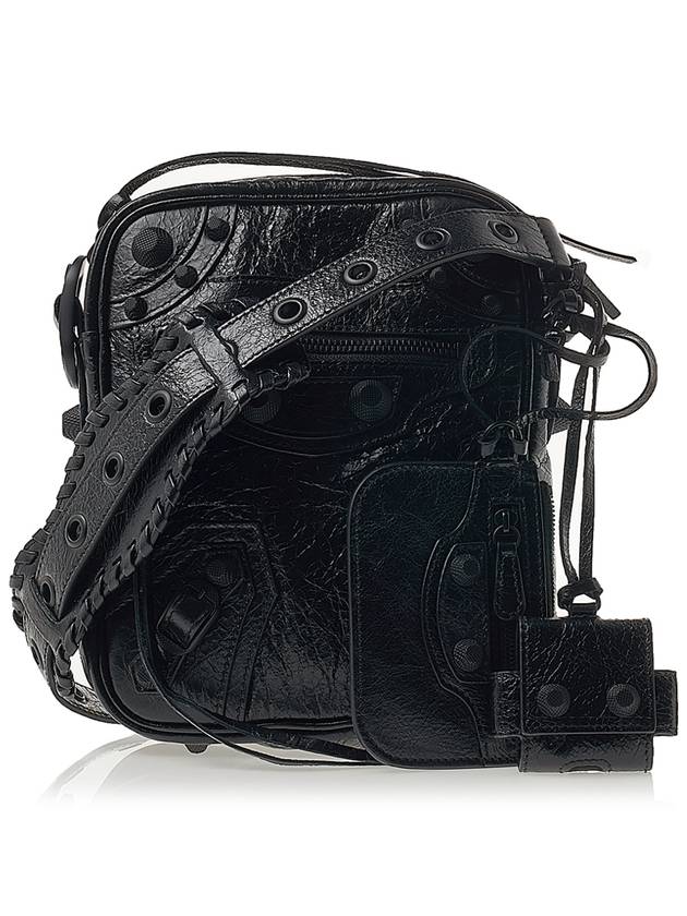 Luxury Balenciaga  Le Cagole Crossbody Bag Black