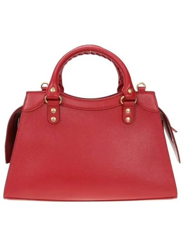 Luxury Balenciaga  Neo Classic Small Tote Bag Red