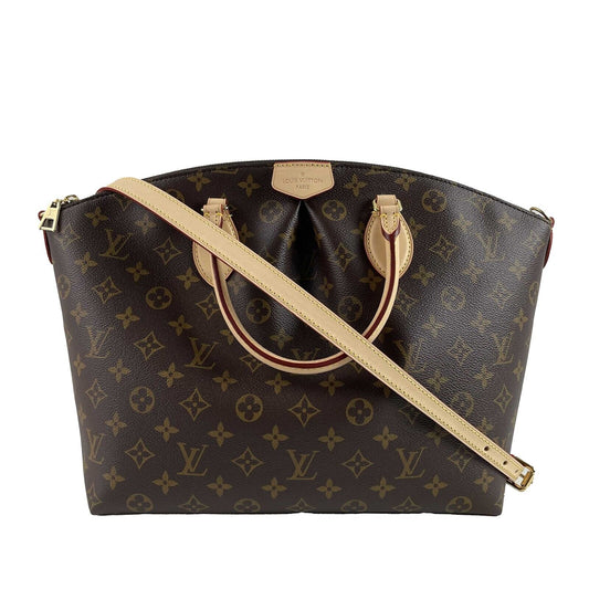 LOUIS VUITTON Excellent Boetie MM Brown Handbag