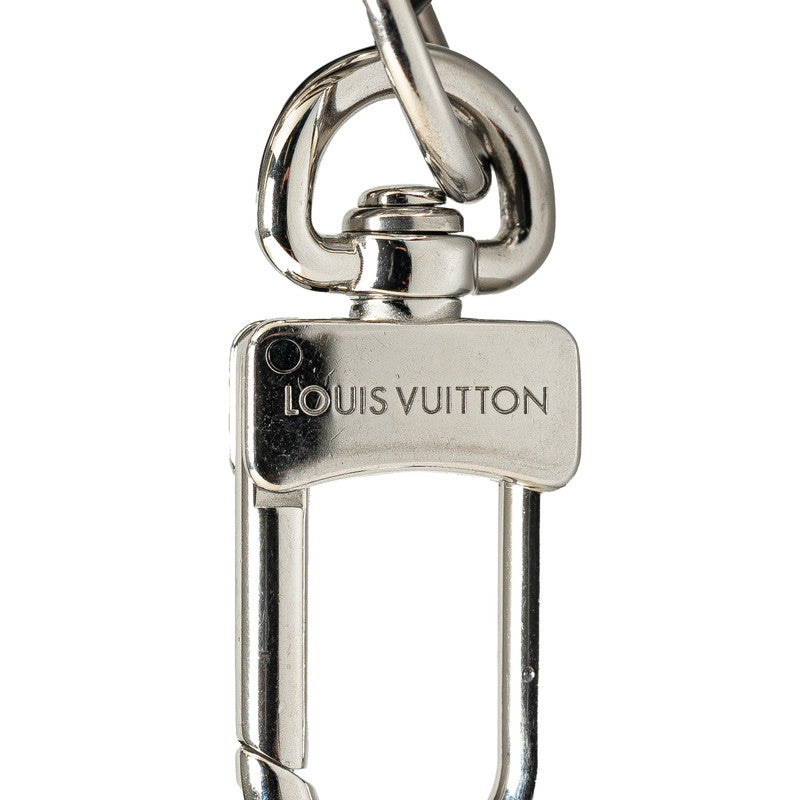 Louis Vuitton LV Circle Key Her M00741 Silver Black Metal Leather  Louis Vuitton