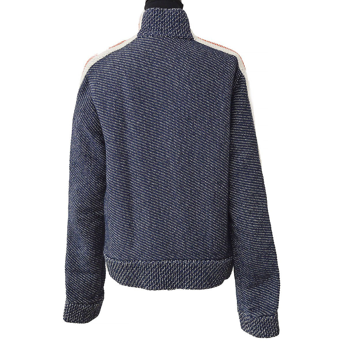CHANEL 2002 Sports knitted zipped jacket #44