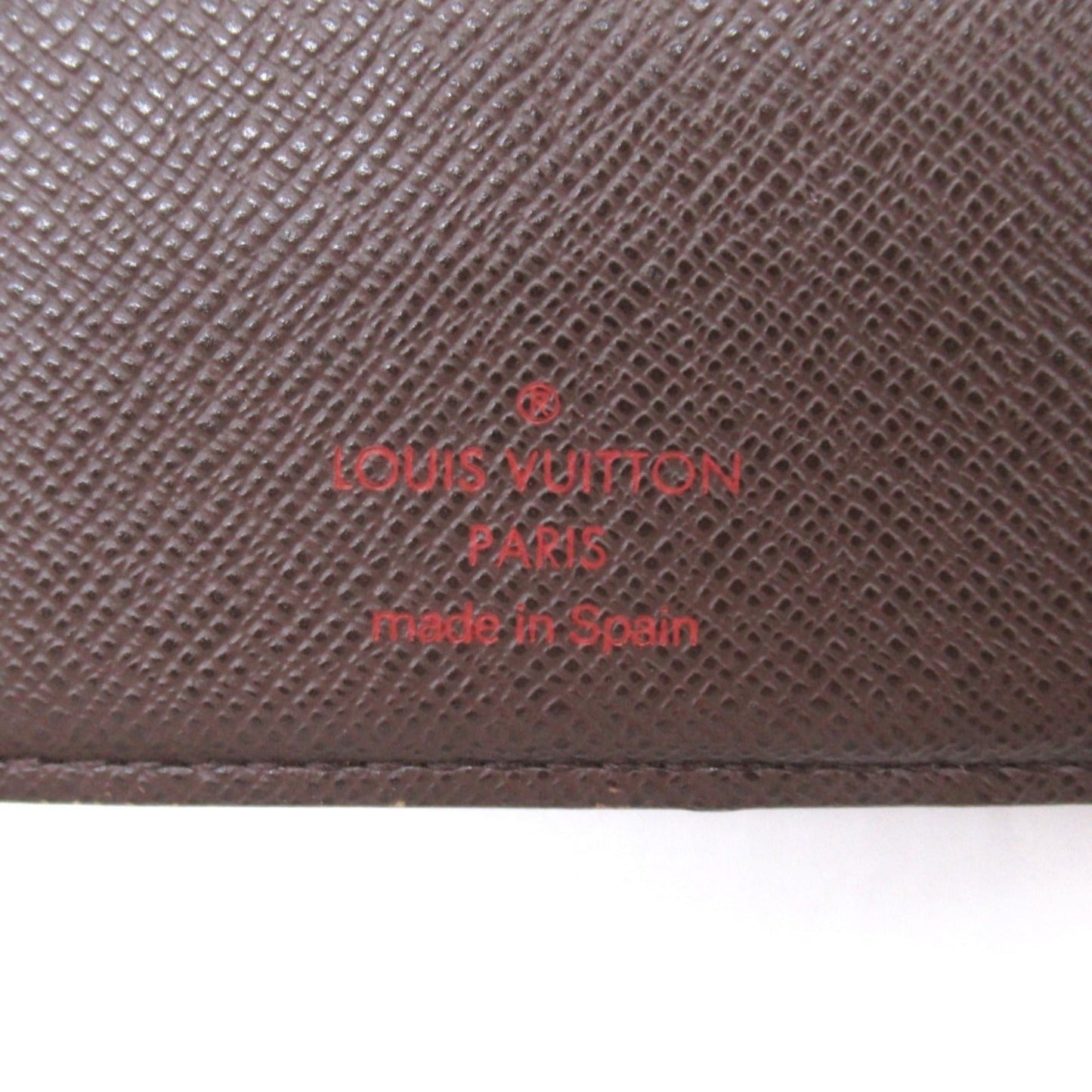 Louis Vuitton Portefolio Vienna Double Fold Wallet Wallet PVC Coated Canvas Damier  Brown N61674