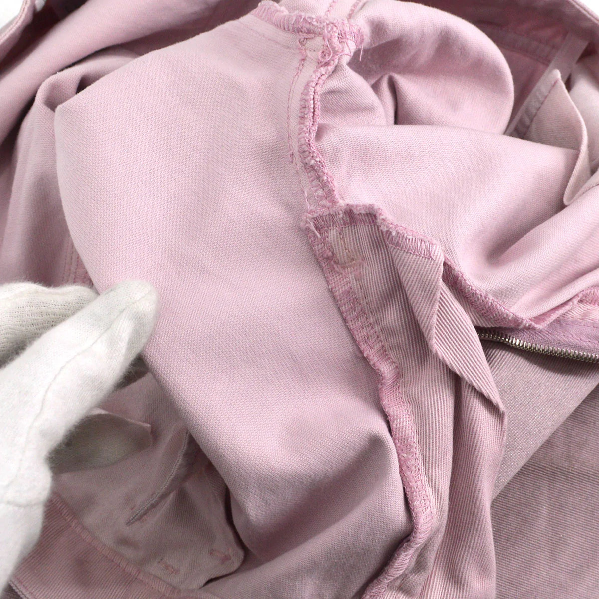 Chanel Spring 2009 #38 Long Denim Pants Pink