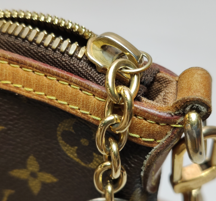 Preloved Louis Vuitton(LV)Palermo Monogram Bag PM Brown 250111781020959