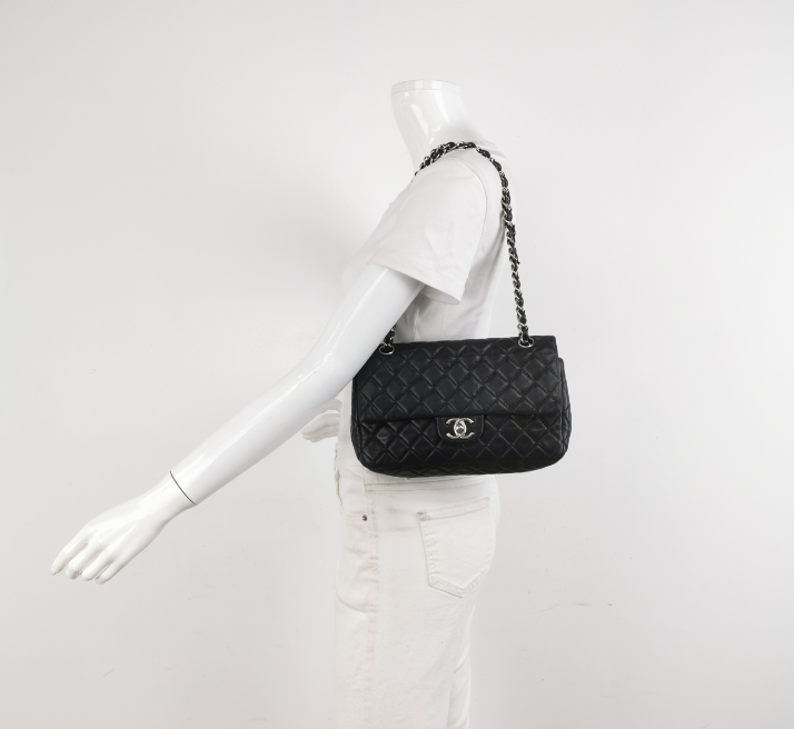 Chanel Classic Flap CF medium Bag Black 250103781008559