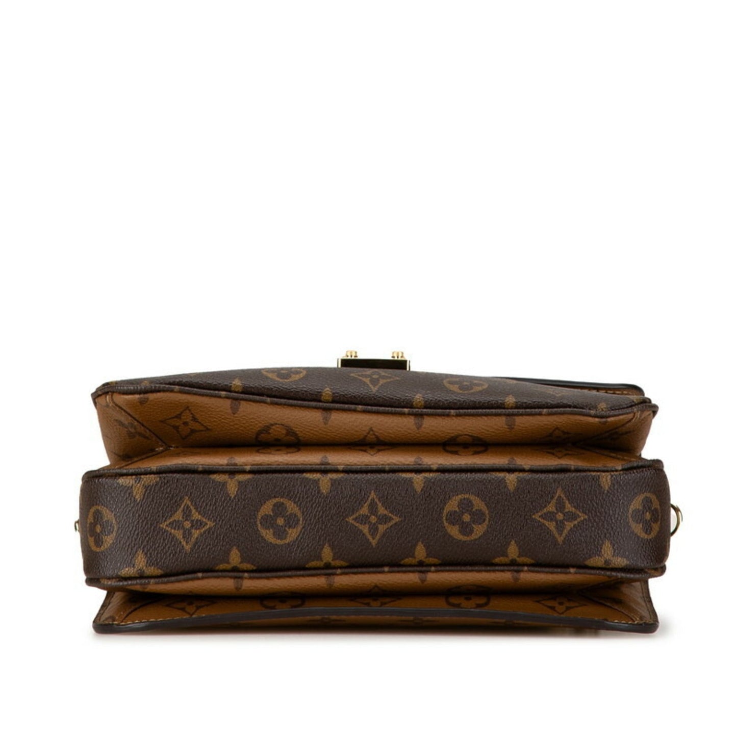 Louis Vuitton Monogram Reverse  Pvc Leather Handbag Pochette Shoulder Bag