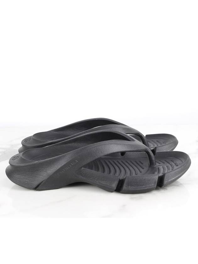 Luxury Balenciaga  Flip flop slippers black 36 230