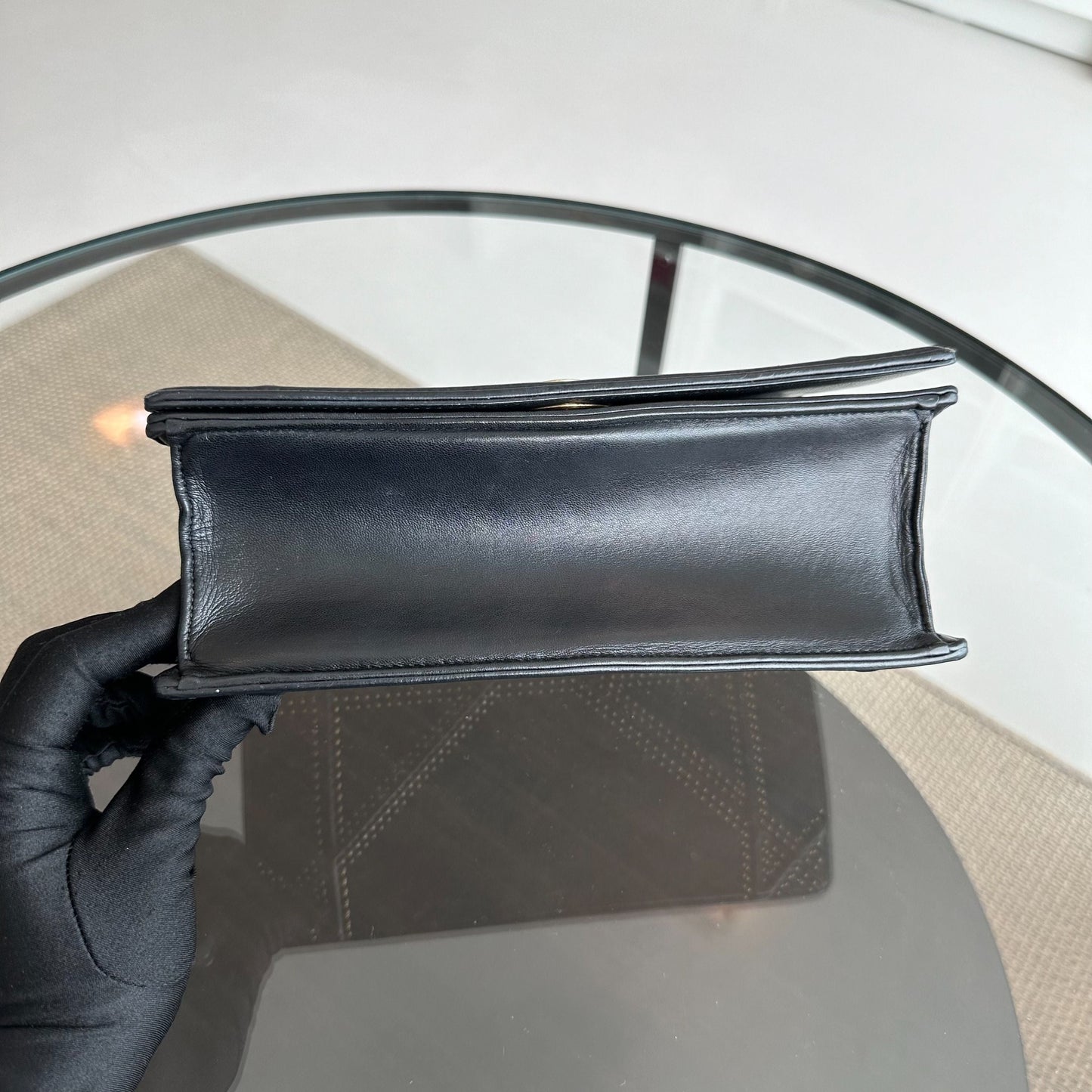 Diorama Medium Calfskin Ama Black GHW