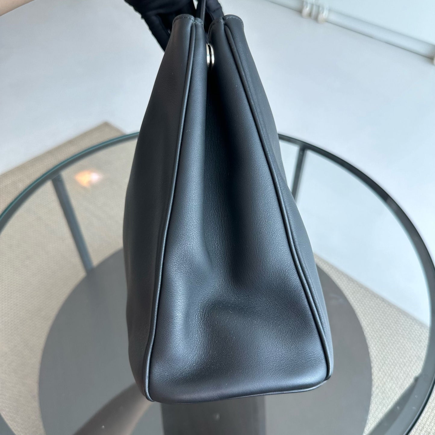 Diorissimo Medium Smooth Calfskin Black SHW