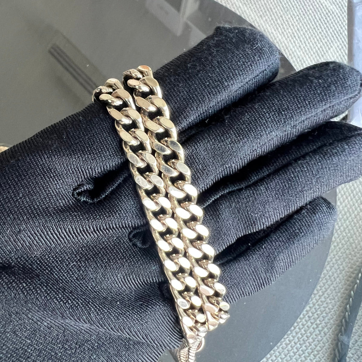 Lady Mini Calfskin Cannage Bronze Metallic Golden Hardware Chain Strap