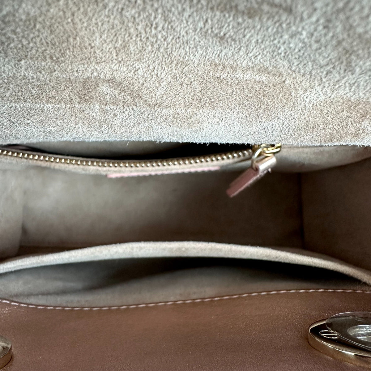 Lady Small ABC Lambskin Cannage Gunmetal MyABC LGHW