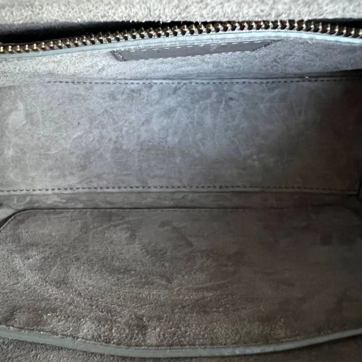 Lady Small Studded Smooth Lambskin Grey Gray GHW