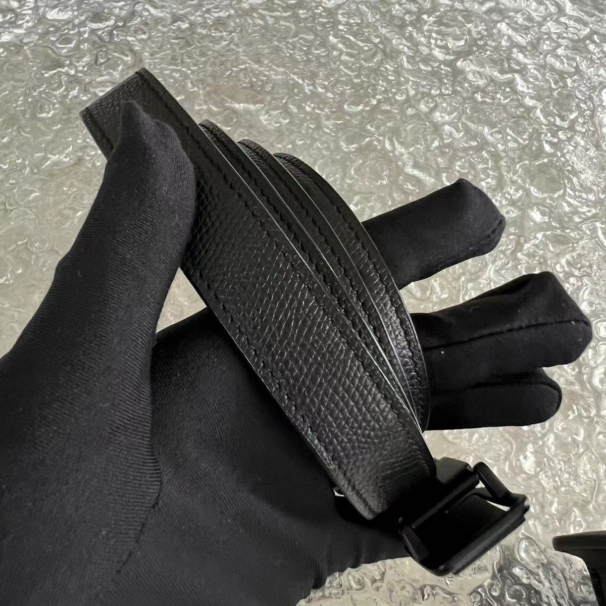 Montaigne 30 Grained Calfskin All Black