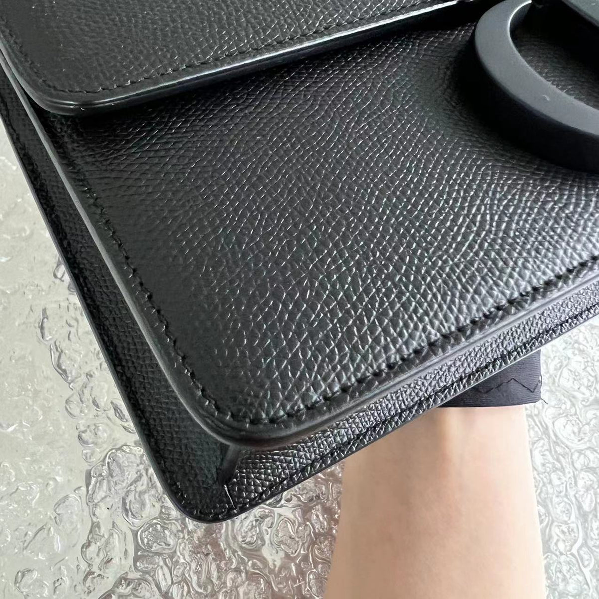 Montaigne 30 Grained Calfskin All Black