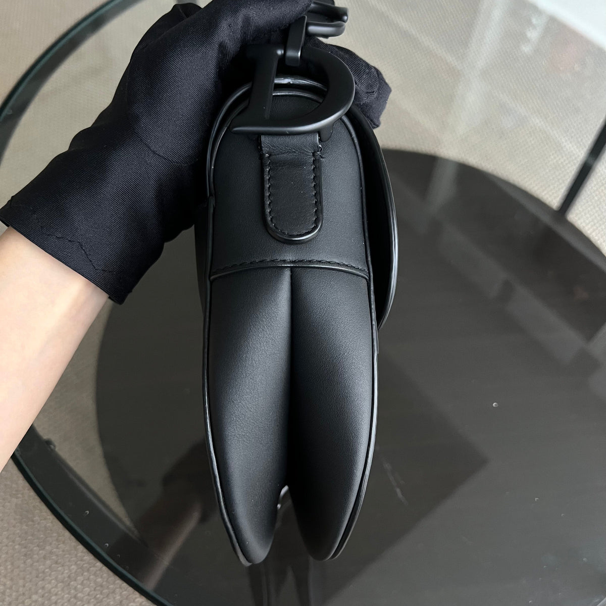 Saddle Medium CalfskinAll Black BHW